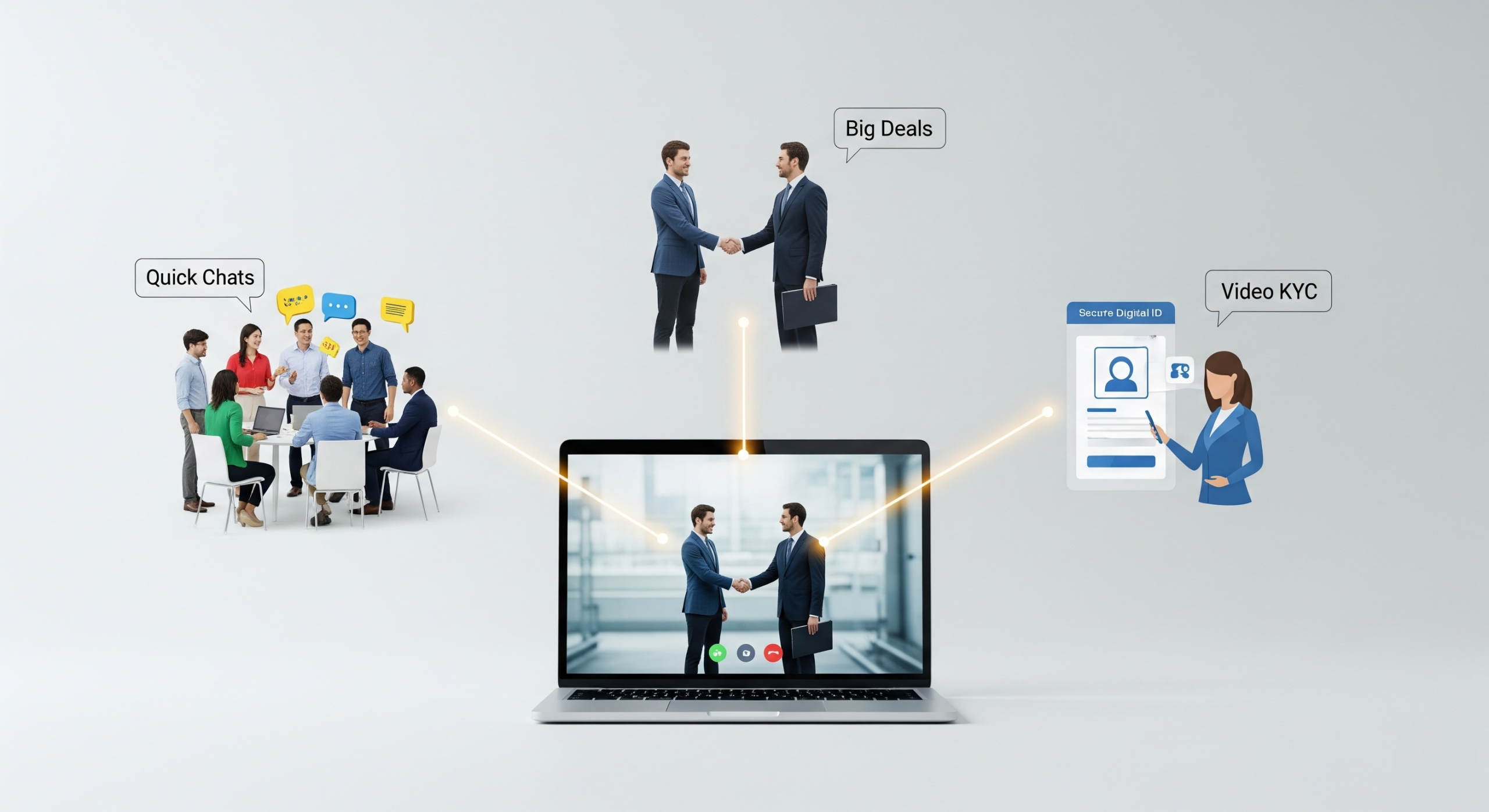 From Quick Chats to Big Deals – One Video Platform for Every Conversation