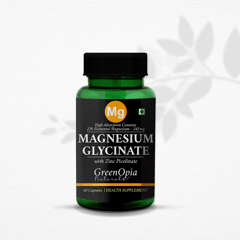 Magnesium Glycinate Tablets to Improve Relaxation and Vitality