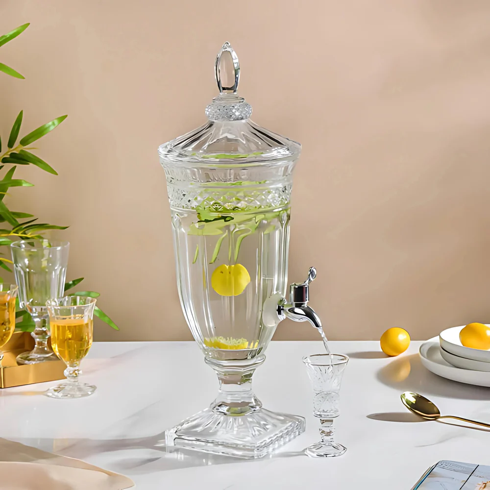 Glass Water Dispenser | Stylish Hydration for Home and Office Use