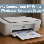 HP printer connected to Wi-Fi wirelessly in 2025 setup guide