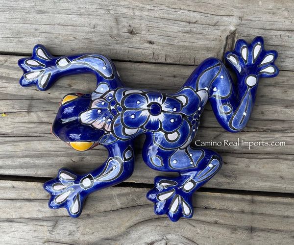 Playful Frog Talavera Décor for Vibrant Homes and Gardens
