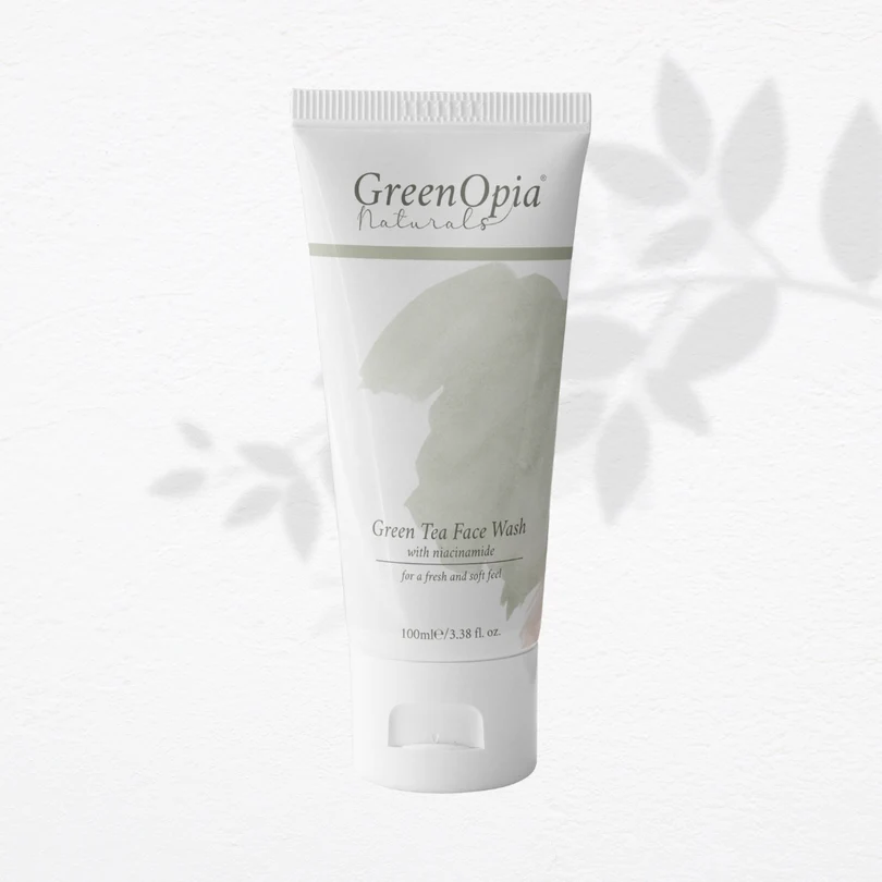 Green Tea Face Wash for Clear, Oil-Free Naturally Skin Glow
